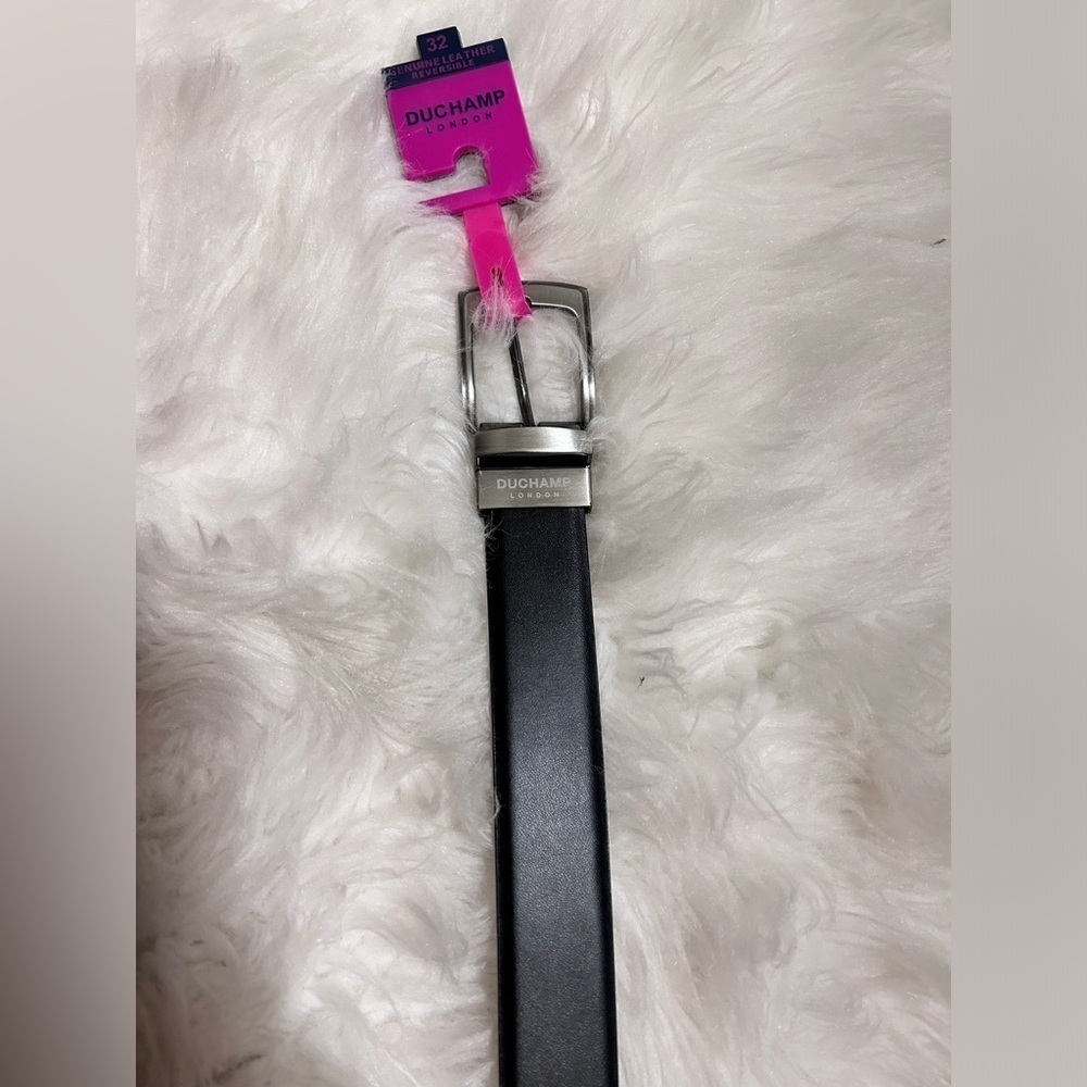 Duchamp London men’s reversible leather belt